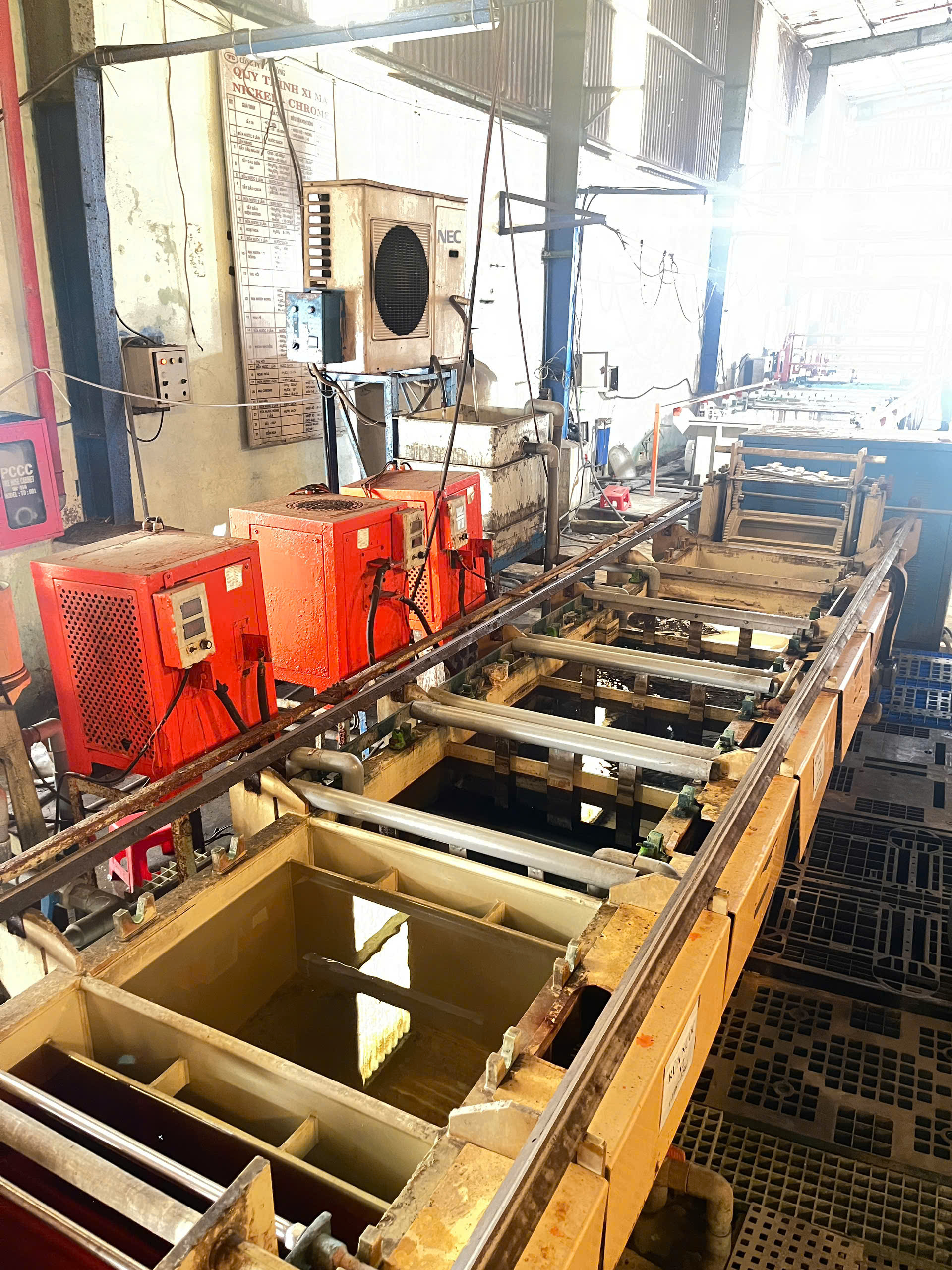 Dây chuyền Xi Mạ Kẽm Nickel