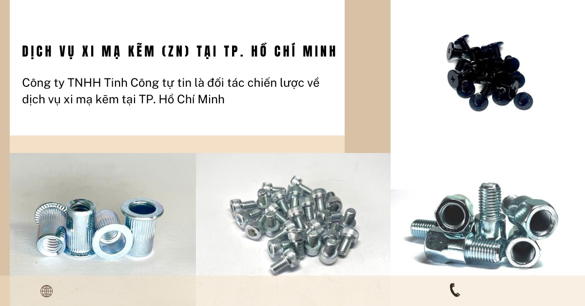 Xi mạ kẽm (Zn) tại TP Hồ Chí Minh