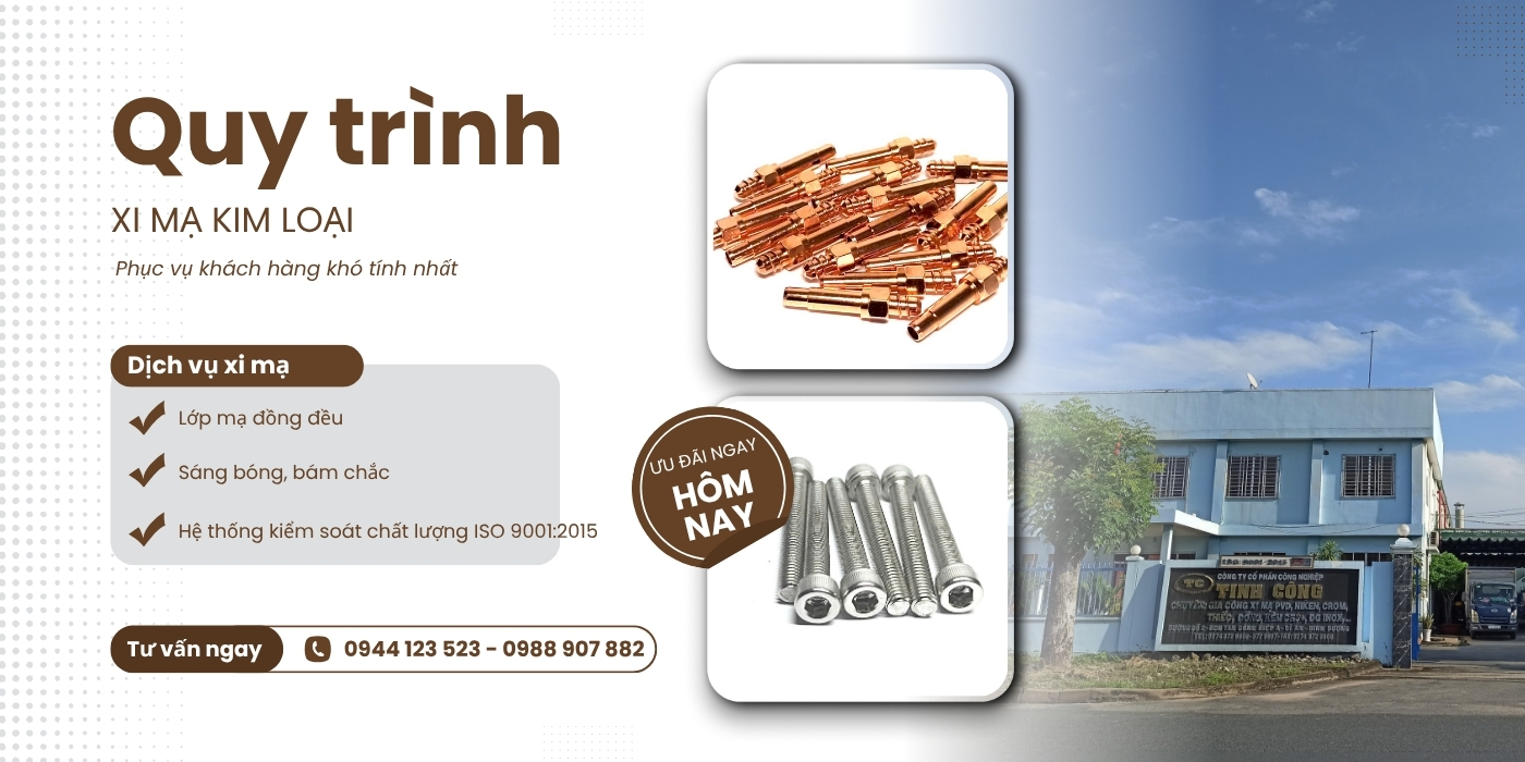 quy trinh xi ma kim loai