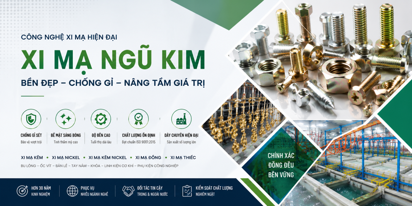 xi mạ ngũ kim - công ty tinh công